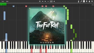 TheFatRat  Hunger Chapter Two Synthesia Piano Cover [upl. by Schrick789]