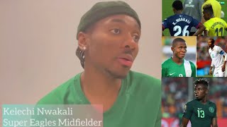 Super Eagles Kelechi Nwakali on reuniting with Samuel Chukwueze at AFCON 2022 [upl. by Neyuq488]