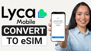 How To Change Lyca Physical Sim To eSIM  Full Guide [upl. by Enomad217]
