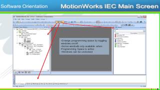 11 Software Orientation IEC 611313 Basics with MotionWorks IEC [upl. by Soluk]