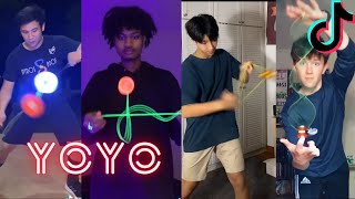 Insane 🔥 YoYo 🔥 tricks on TikTok 😲 Compilation video  2021 [upl. by Nnairrehs]