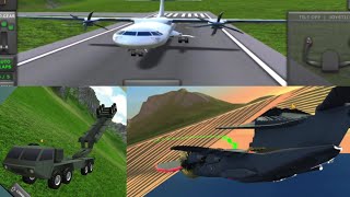 WHAT IS HAPPENING 😱  Turboprop Flight Simulator Cursed Mod Videos [upl. by Oilalue]