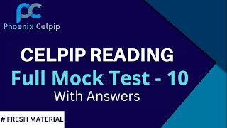 Celpip Reading Test  10 with Answers  Phoenix Celpip [upl. by Omik710]