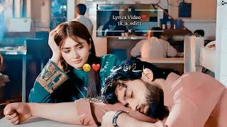 Tera Mera Hai Pyar Amar ❤️  Ishq Murshid  WhatsApp Status  LyricsStatus 💞  ishqmurshid [upl. by Huxley628]