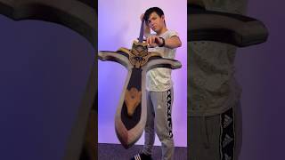 Kitain Cross Spear from Genshin Impact cosplaybuild diy dragoncon [upl. by Etnecniv]