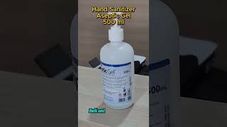 Aseptic Gel 500 ML  Hand Sanitizer Gel anti lengket handsanitizer shopeeindonesia [upl. by Gayner273]