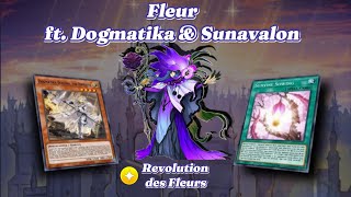 YuGiOh Duel Links Oh heavenly order the time for revolution has come Fleur Dogmatika [upl. by Gawain]