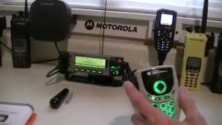 Mototola XTL5000 with 03 Color Remote APX Head Digital P25 Unit AES256 Encryption Demo  KVL3000 [upl. by Kisor990]