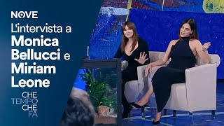 Che tempo che fa  Lintervista a Monica Bellucci e Miriam Leone [upl. by Culley783]