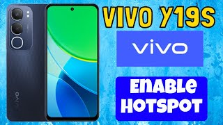 Vivo Y19s Hotspot Settings  Vivo Y19s How to Enable Hotspot [upl. by Lontson50]