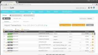 Importing Bank amp Credit Card Transactions Into CosmoLex [upl. by Nnoryt291]