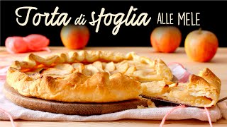 TORTA DI SFOGLIA ALLE MELE Ricetta Facile e Veloce  BuonIdea SHORTS [upl. by Elyc]