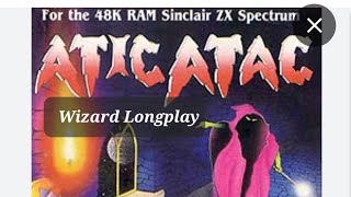 Atic Atac  Wizard full play through longplay [upl. by Asinet]