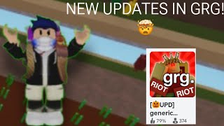 New stupid updates in GRG WHATS WRONG WITH GRG [upl. by Sherill223]