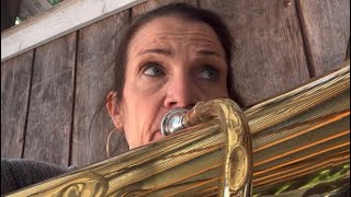 Nancy Coulson Bartke Tuba Big Bear Stomp wCoulson Family Jazz Band and Guests [upl. by Mcferren213]