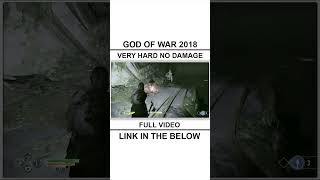 God of War Very Hard No Damage Kratos vs SVARTALJOFURR Part  03  Shorts [upl. by Nitsu]