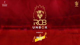 RCB Hall of Fame and jersey reveal for IPL 2023 at RCB Unbox presented by Walkers and co [upl. by Acinad]