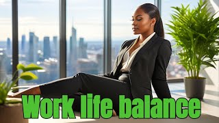 Finding Worklife Balance in 2024 Black women [upl. by Greerson]