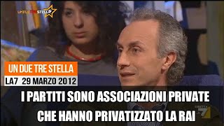 Memorabile intervista di Sabina Guzzanti a Marco Travaglio sulla censura in Rai 29mar2012 [upl. by Anetta]