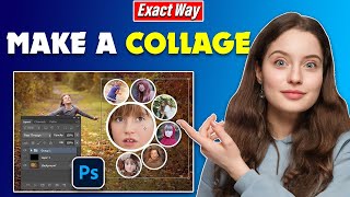 How to make a collage in photoshop  Full Guide [upl. by Hgielsel]