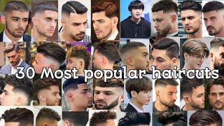 30 Most Popular Haircuts with Names  30 best Hairstyles For Men in 2024 [upl. by Bernt]