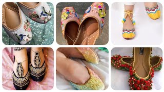 latest khussa designs bridal khussa new collectionattractive footwearsfashion [upl. by Eatnhoj]