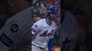 Jesse winkers bat flip was tuff 🥶 shorts postseason [upl. by Yldarb110]