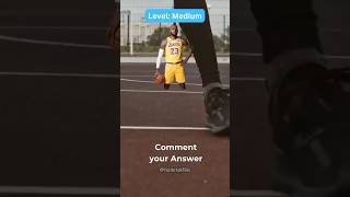 Lebron James Trivia Quiz 💡nba shorts basketball [upl. by Damalas122]