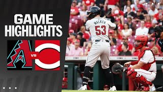 Dbacks vs Reds Game Highlights 5724  MLB Highlights [upl. by Rowney418]