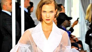 Karlie Kloss  Christian Dior Runway [upl. by Grega]