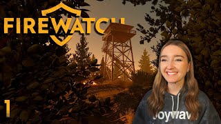 First Time Playing Firewatch  Im Terrible at Reading Maps  First Playthrough Part 1 [upl. by Enovaj]