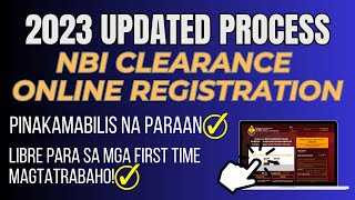 PAANO KUMUHA NG NBI CLEARANCE NGAYONG 2023  NBI ONLINE APPLICATION  NBI ONLINE APPOINTMENT [upl. by Asillam]