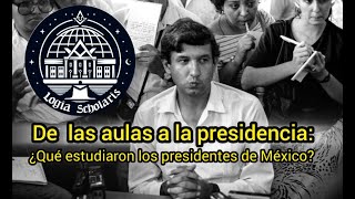 ¿Qué estudiaron los presidentes de México [upl. by Lowndes587]