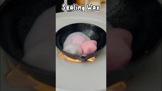 Sealing Wax flowers ✨ waxsealing waxseal waxseal shorts shortvideo shortfeed [upl. by Pinette758]