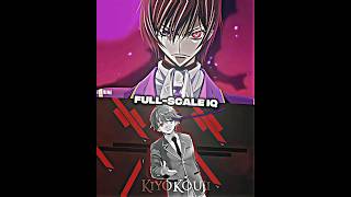 VioletEyesOfHeaven Open Collab submission  Lelouch Vi Britannia vs Takuya Yagami  fyp codegeass [upl. by Ettezil]