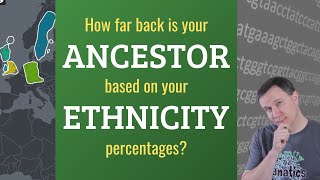 How many generations back is 3 ethnicity in your DNA test results [upl. by Kimble]