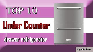 ✅ 10 Best Under Counter Refrigerator  Get the Right Size for Your Needs [upl. by Aryajay]