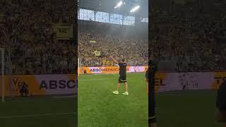 Jürgen Klopp attended the match of honor for piszczek and blaszczykowski future legends of the club [upl. by Alliuqaj]