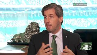 Bruno de Carvalho exclusivo Sporting TV 20162017 [upl. by Yejus]