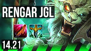 RENGAR vs SHACO JGL  611  EUW Challenger  1421 [upl. by Screens258]