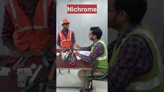 RAPID FIRE  ELECTRICIAN INTERVIEW  Heating Element  Sloder wire  Fuse Wire  iti electrician ⚡⚡ [upl. by Nilrak]