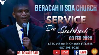 845 AM Worship Service   Pourquoi DevonsNous Adorer   Past Donald Paul  02032024 [upl. by Lekcim]