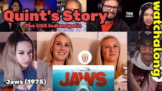 Quint and The USS Indianapolis  Jaws 1975 Realtime Movie Reactions [upl. by Fulks]