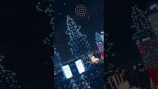 1000drone light show  HongQi  Crostars [upl. by Narda]