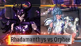 English sub Saint Seiya Soldiers Soul  Rhadamanthys vs Orphee 5 Round [upl. by Yssej]