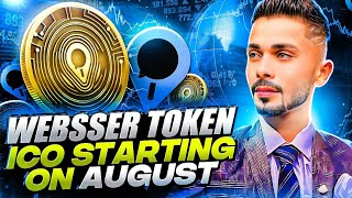 🔥WEBSSER ICO STARTING ON AUGUST 1ST  🚀1000X VERY SOON  A HIDDEN 💎 [upl. by Letsyrhc670]