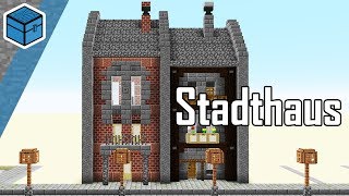 Minecraft kleines Stadthaus bauen  Minecraft Stadthaus bauen deutsch 02 [upl. by Gillead]