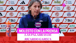 Ricardo Gareca molesto con la prensa  Todos Somos Técnicos [upl. by Selia]