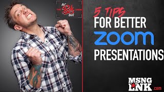 5 Tips for delivering great ZOOM presentations like a pro [upl. by Resay]