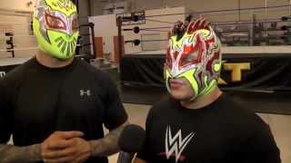 The Lucha Dragons Interview Sin Cara amp Kalisto on NXT WWEs Performance Center amp Dream Matches [upl. by Yatnoj]